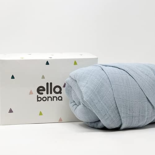 Ella Bonna-Gömme Beşik Levha, Düz Renk Beşik Kapak, 100 % Organik Pamuk Beşik Levha için Standart Beşik ve Toddler Minder,