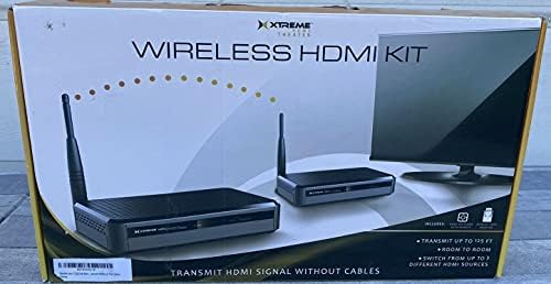 Xtreme xhv1 1020 blk Kablosuz HDMI Kiti - Kablolar Olmadan İletim