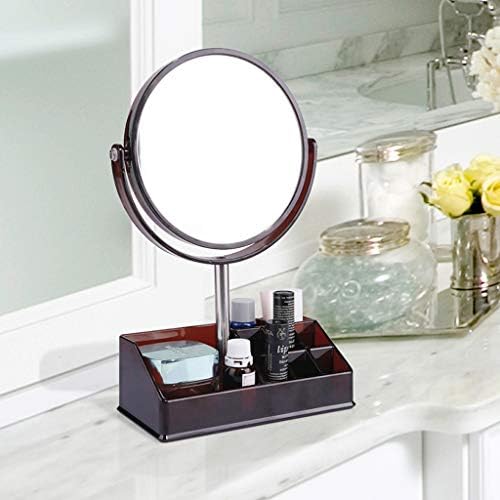 NZFERT Taşınabilir makyaj aynası Ev Ayna Japon Tarzı Ayna Çift Taraflı makyaj aynası Prenses Ayna Masaüstü büyüteçli ayna makyaj