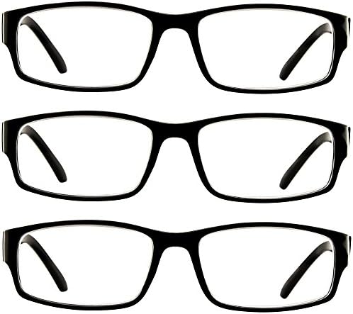 Okuma Gözlükleri-Erkekler ve Kadınlar için Rahat Yaylı Menteşeli Okuyucular-by TruVision Readers-9504HP