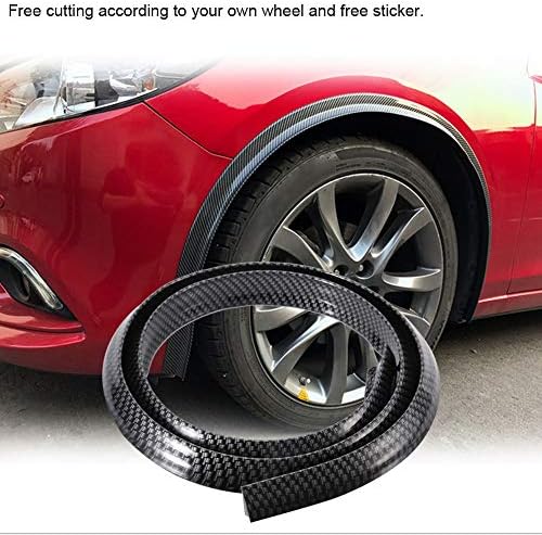 Araba Tekerlek Çamurluk Fişekleri, Genel Karbon Fiber Çamurluk Fişekleri Araba Tekerlek Arch Kaşları Korumak Anti-scratch Pad