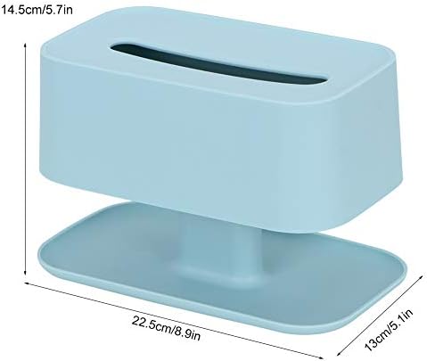 minifinker Kağıt Dağıtıcı Durumda saklama kutusu Ev için Mutfak (10 Işık Mavi)