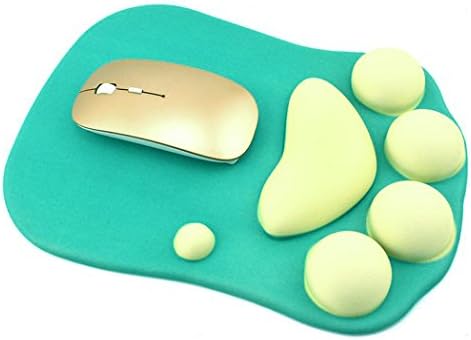 Kedi Paw Mouse Pad Bilek Desteği ile Yumuşak Jel Bilek Istirahat Pad Sevimli Tasarım-Yastık Konfor Mousepad Bilgisayar Mac