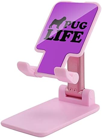 Pug-Life Katlanabilir Telefon Tutucu Tablet Standı Ayarlanabilir Cep Telefonu Standı Masa Aksesuarları