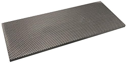 100X250X5. 0MM 100 %3 K Düz Örgü Karbon Fiber Levha Laminat Plaka Paneli