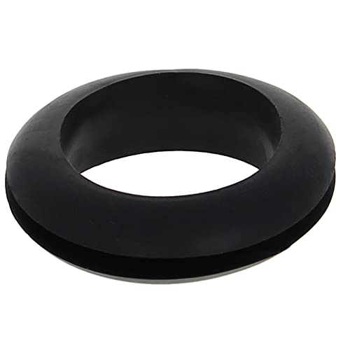 Jutagoss Kauçuk Grommet Donut Tipi 35mm İç Dia Kablolama Kablosu için Yağa Dayanıklı Armatür Kauçuk Grommets Siyah 50 ADET