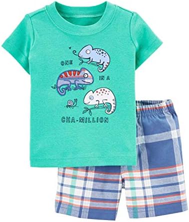 Funnymore yürümeye başlayan çocuk pamuk yaz kısa kollu T-Shirt ve Kısa Set