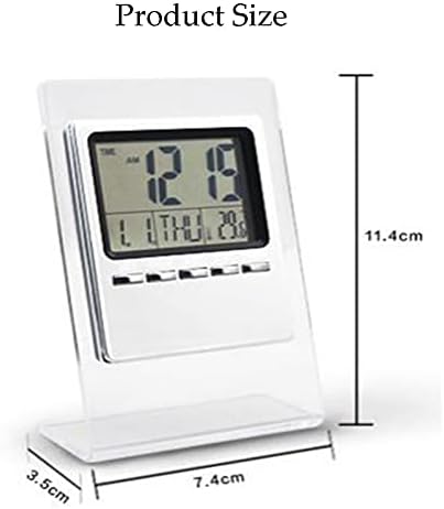 ADLONY Bebek Odası termometresi, Masa Saati, Bebek için Oda Sıcaklığı Monitörü, Ev için Hava İstasyonları, Oturma Odası için