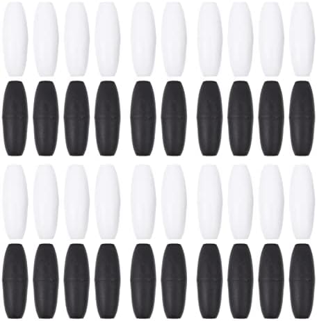 SEWACC 50 adet Plastik Ayrılıkçı Klipsler Emniyet Toka Boncuk Varil Konnektörler Kordon Kolye Bilezik Takı DIY Craft Yapımı