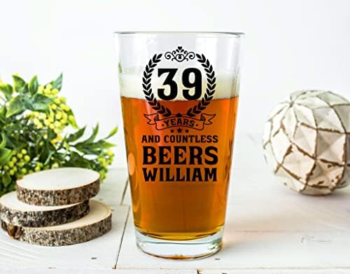 Prezzy Kişiselleştirilmiş Vintage 1983 Eski Zaman Bilgileri bira bardağı Komik 39th Doğum Günü Içme Bardağı Fikir Sunar 39