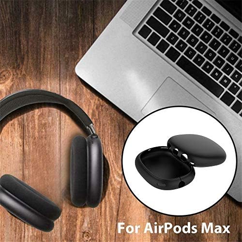 Airpod Max Kulaklıklar için Earpads Kapak, Yumuşak ve Dayanıklı ve Renkli Silikon Anti-Scratch Kulaklık Kulak Pedleri Cilt