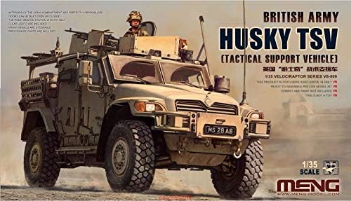 Meng 1/35 Ölçekli İngiliz Ordusu Husky TSV (Taktik Destek Aracı) - Plastik Model Oluşturma Kiti VS-009