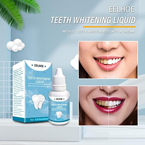 Diş Beyazlatma Sıvı, Diş Beyazlatma Oral Sıvı Gargara, Temizleme Serum Diş Lekeleri, 30 ml (30 ml)