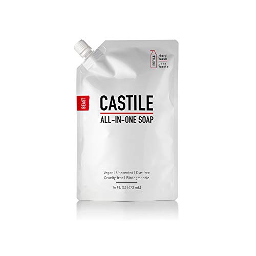 Beast Castile Kokusuz Sıvı Sabun Dolum