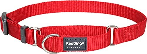 Kırmızı Dingo Klasik Martingale Köpek Tasması, Büyük