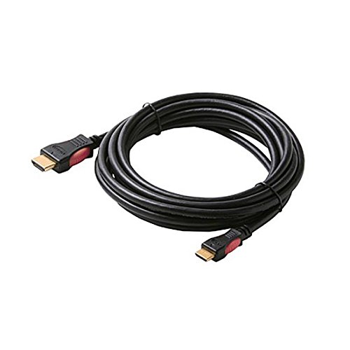 3 ' FT HDMI Kablosu Tip A Erkek Tip C Mini Erkek A / C 19 Pin Altın Video Yüksek Hızlı 1.3 1080P Kategori 2 Siyah Dijital HDTV