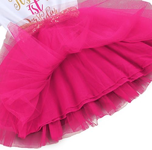 OwlFay Bebek Yürüyor Kızlar Bu Benim 1st / 2nd Doğum Günü Prenses Elbise Parlak Sequins Bow Kafa Parti Giysileri Kek Smash