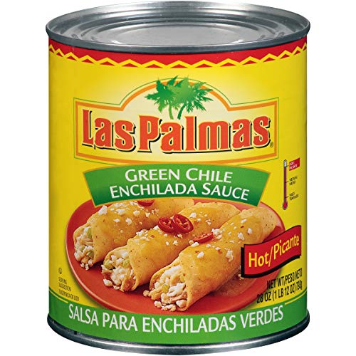 Las Palmas Yeşil Şili Enchilada Sosu, Orta, 19 oz