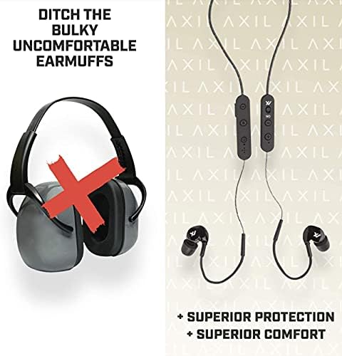 AXİL GS Extreme Elektronik Kulak Tomurcukları | Ses Yalıtımı / Premium Dinamik Hoparlörlü Bluetooth Özellikleri / 12 Saat İşitme