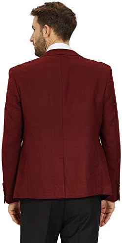 WEEN CHARM erkek spor mont rahat Blazer Slim Fit takım elbise ceketler hafif smokin ceket bir düğme