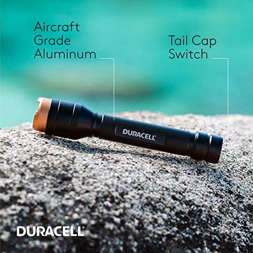 Günlük Kullanım için Duracell 150 Lümen Alüminyum El Feneri-2 adet AA Pil ile Birlikte Güvenilir, Dayanıklı ve Taşınabilir