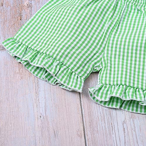Bebek Yürüyor Bebek Kız Giysileri Kıyafetler Yenidoğan Fırfır Kısa Kollu Romper Bodysuit Pantolon Kafa Bandı 3 ADET Setleri