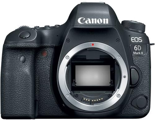 Canon EOS 6D Mark II Dijital SLR Fotoğraf Makinesi Paketi ( Yalnızca Gövde) + Profesyonel Aksesuar Paketi (14 Adet)