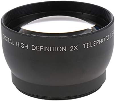 dijital SLR Kamera için 52mm 2X Büyütme Fotoğraf Dönüştürücü Lens